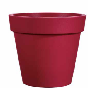 VASO EASY ROSSO D25 H23