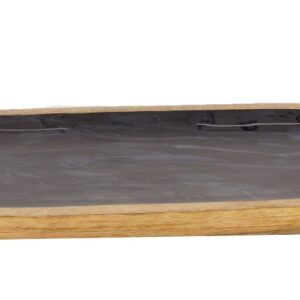 VASSOIO LEGNO DI MANGO NERO