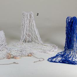 RETE DA PESCA 300X150 CON GALLEGGIANTI IN LEGNO