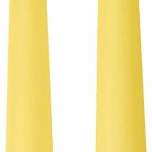 CANDELA CONICA H25 GIALLO