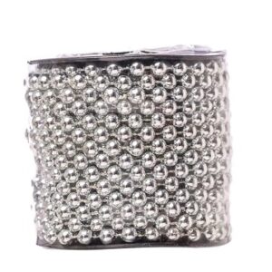 CATENA PERLINE ARGENTO LUCIDO