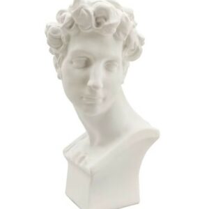 BUSTO UOMO ANTICA ROMA BIANCA H57,5