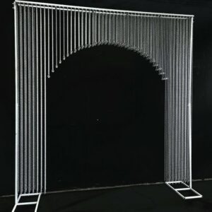 ARCO CON TENDAGGIO FILI DI PLASTICA