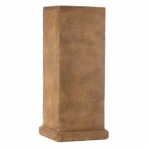 COLONNA BASE QUADRA GRANDE RUGGINE