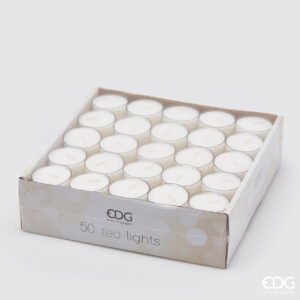 TEALIGHT 8 ORE TRASPARENTE CF50PZ H25 D38M