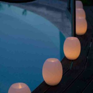 CONTENITORE IN CERA BLOB CICLAMINO