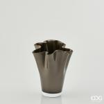 VASO ONDA GRIGIO METAL H29