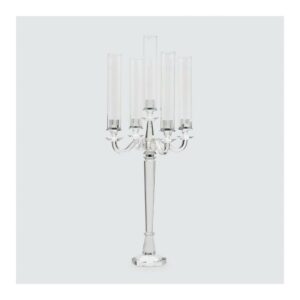 CANDELABRO KRYSTAL ALTO 9 FIAMME H80
