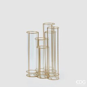VASO CILINDRI TUBESX6 FILO ORO H 26