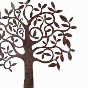 ALBERO DA PARETE CORTEN