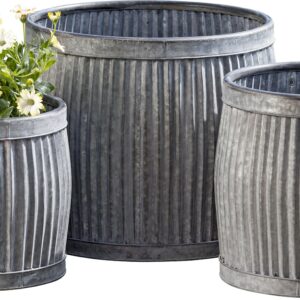 BOTTE ZINCATA RIGATA PICCOLA