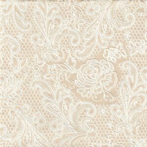 TOVAGLIOLO 33X33CM PIZZO TORTORA LACE ROYALTOUP