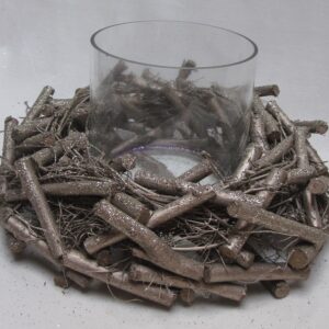 CENTROTAVOLA RAMI INTRECCIO ORO D10