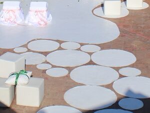 DISCO MOQUETTE BIANCO