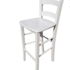 SGABELLO PAESANO LEGNO BIANCO