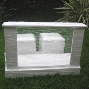 INGINOCCHIATOIO ECOPELLE BIANCA