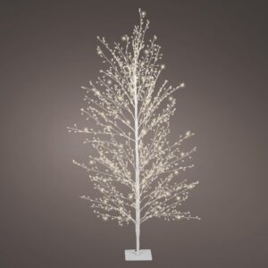 ALBERO BIANCO MICRO LED MEDIO