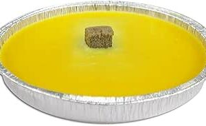 PADELLA ROMANA CITRO IN ALLUMINIO D17 CON CERA GIALLA/CITRONELLA