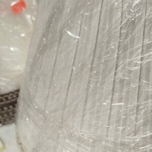 PARALUME PLISSETTATO 31 CM AVORIO-AVORIO