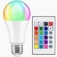 LAMPADINA RGB CON TELECOMANDO