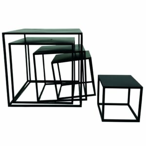 CIBIC CUBO NERO CON PIANO 20 CM