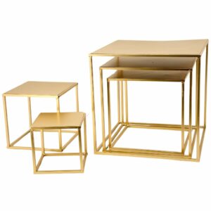 CIBIC CUBO ORO CON PIANO 15 CM